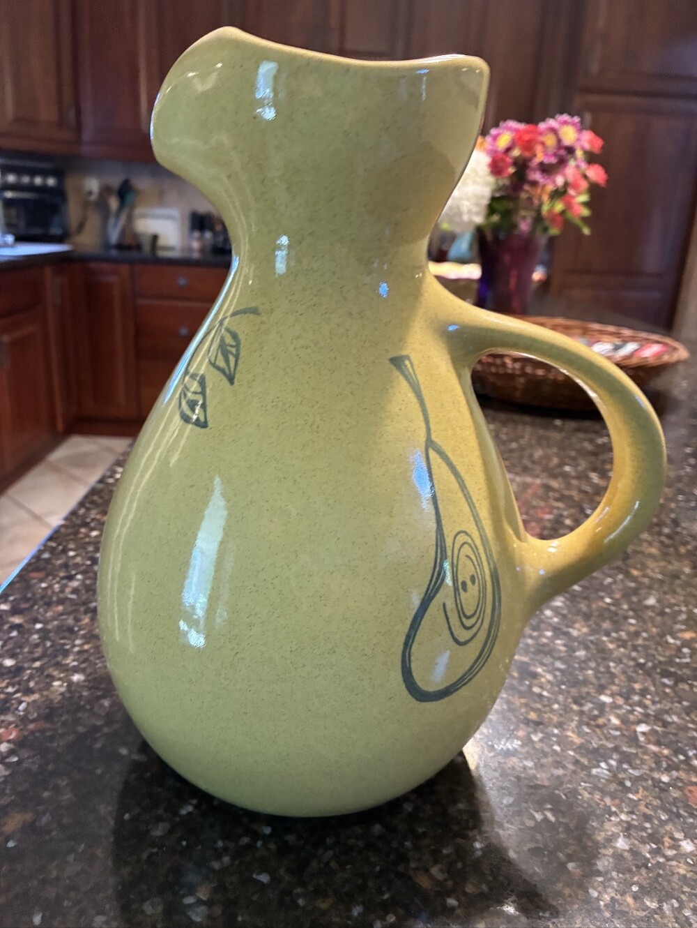 Vintage Pfaltzgraff "Country-Time" Pear Pitcher by Ben Seibel – 1978 Ovenproof